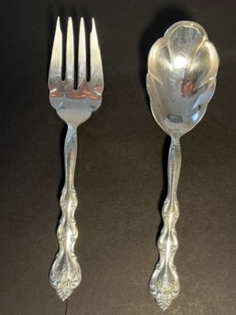 VINTAGE INTERNATIONAL SILVER SERVING SET